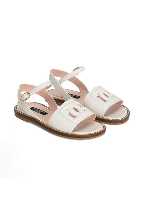 Sandali con logo DOLCE & GABBANA KIDS | D11308 A12238S936